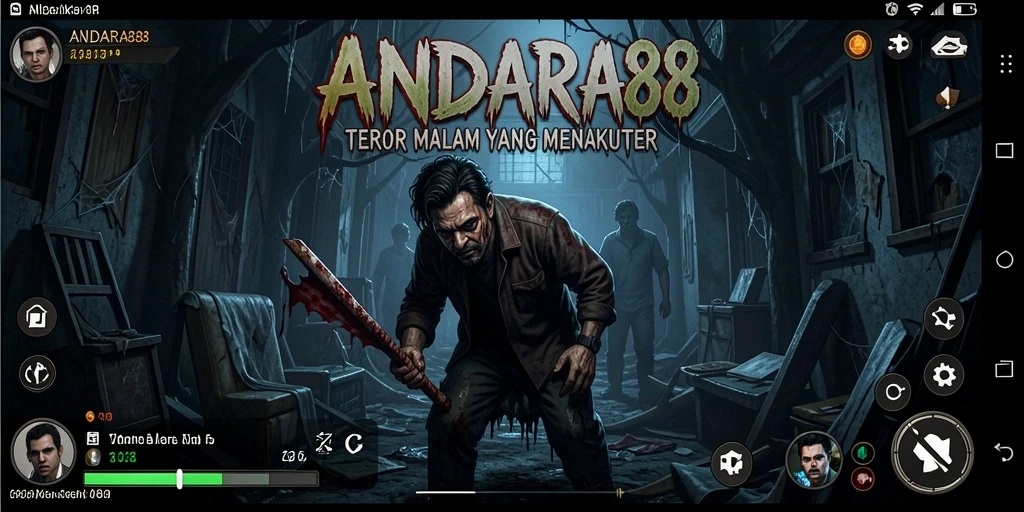 Tampilan gameplay menegangkan dengan atmosfer yang mencekam.