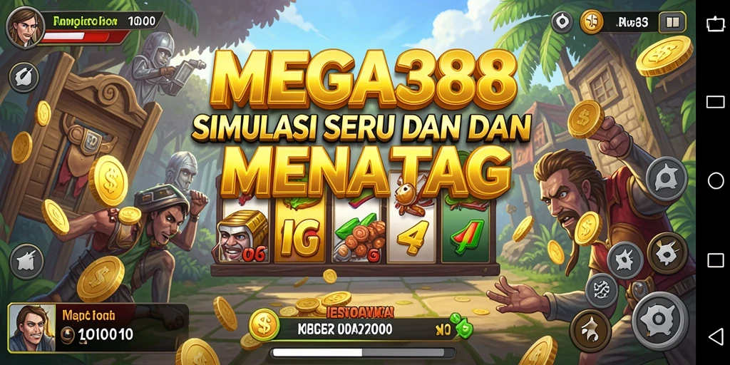 Tampilan gameplay menarik dalam game MEGA388.