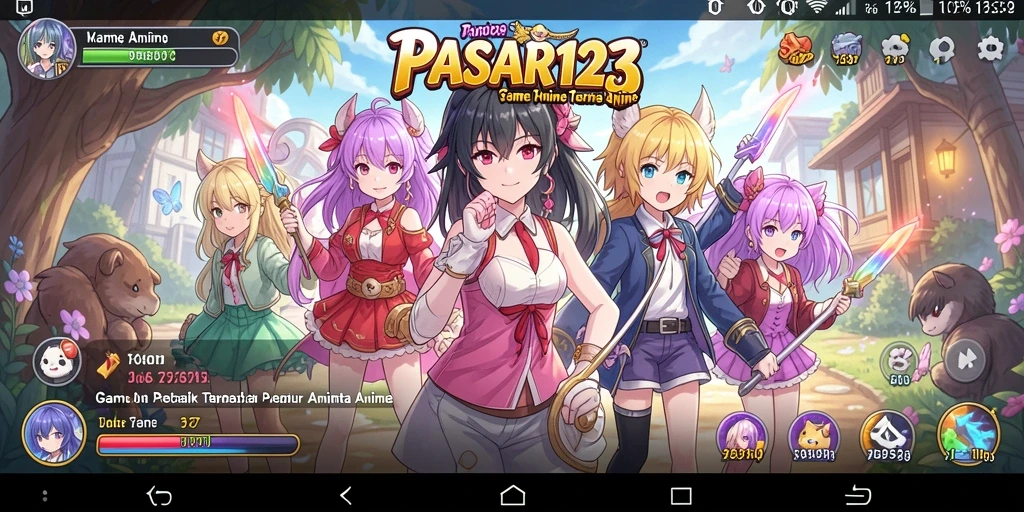 Gameplay seru dengan karakter anime favorit.